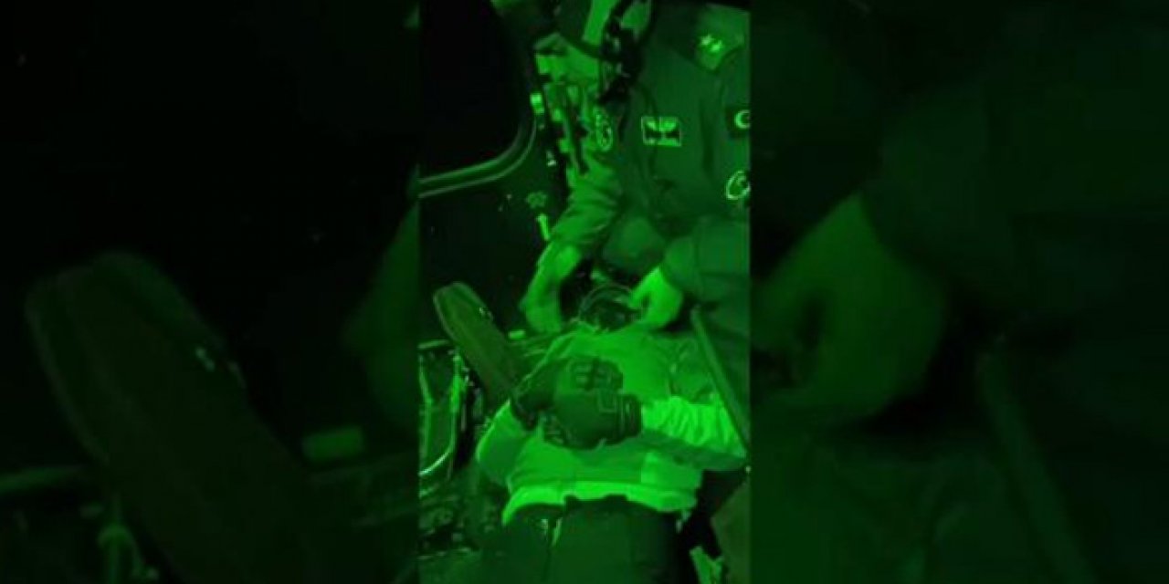 Yüksekten düşen dağcı kurtarıldı