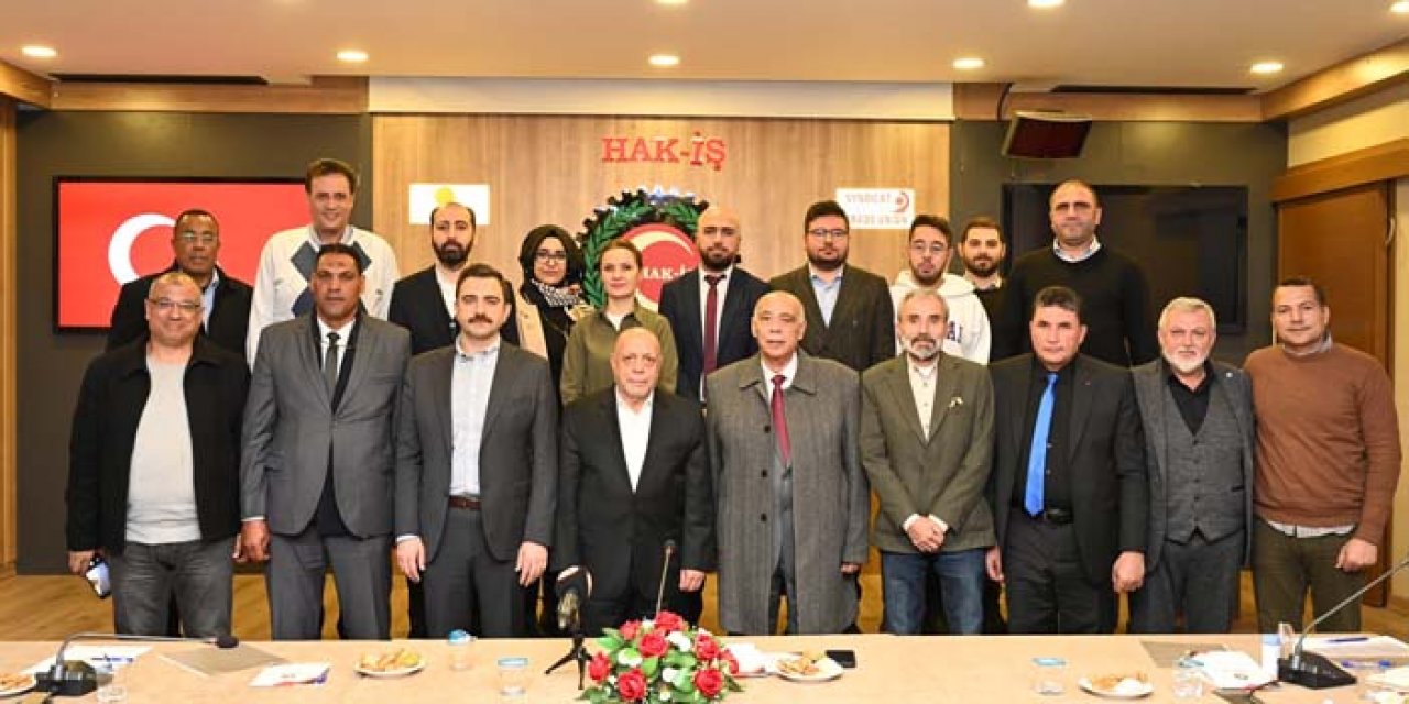 Mısır heyetinden HAK-İŞ’e ziyaret