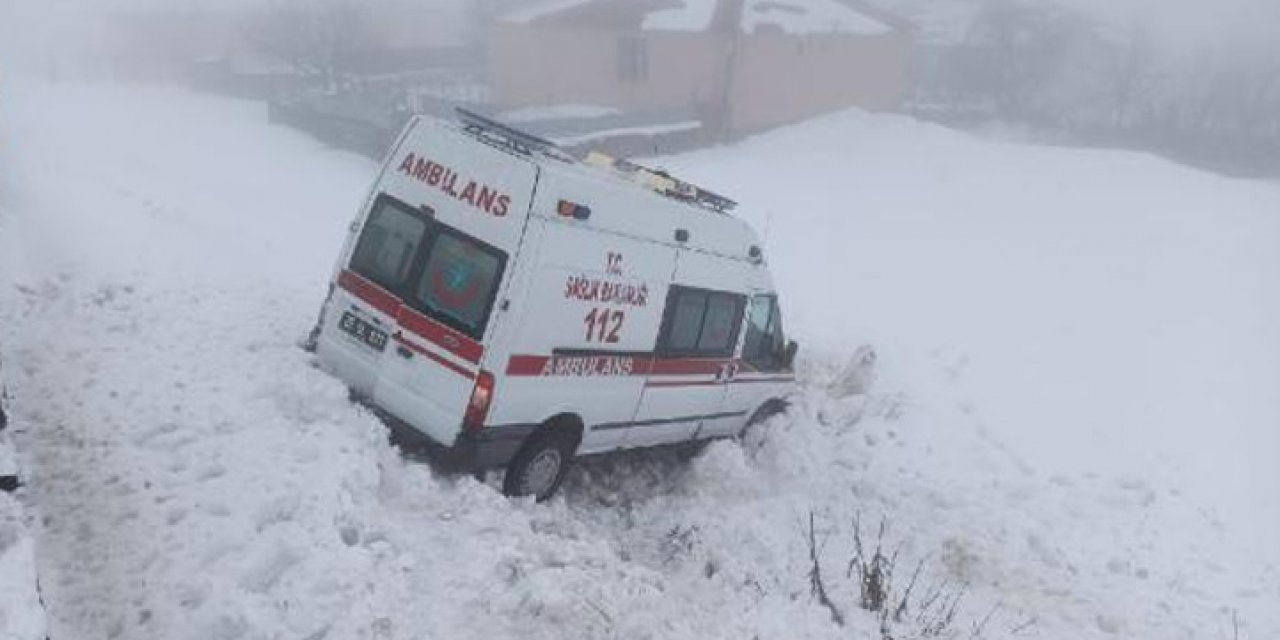 Bingöl'de ambulans şarampole uçtu: 6 yaralı
