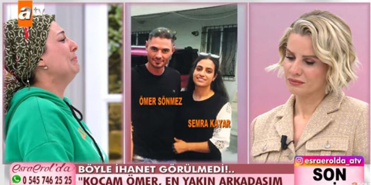 Esra Erol'da görülmemiş ihanet: İlkokul arkadaşıyla aldatıldı