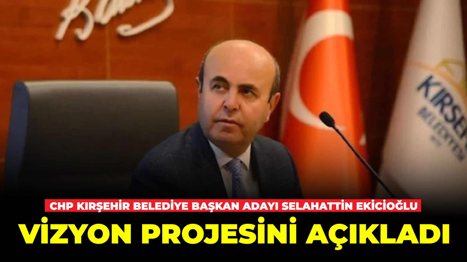 Ekicioğlu vizyon projesini açıkladı!