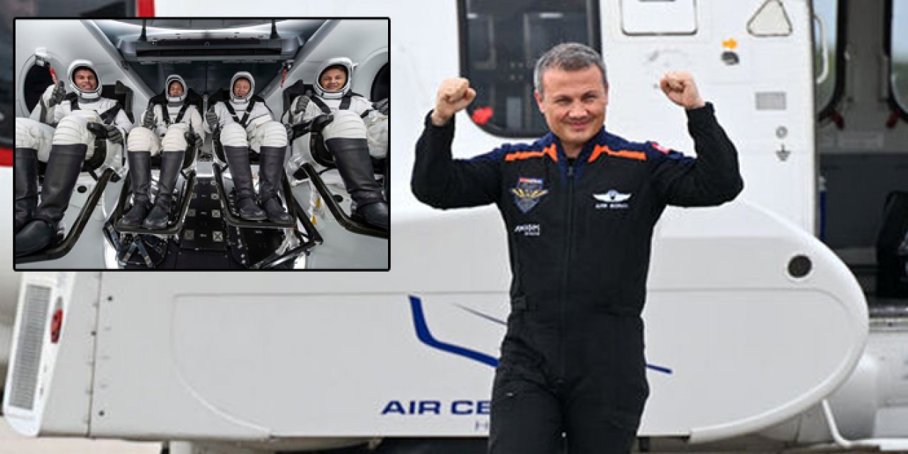 İlk Türk astronot Alper Gezeravcı uzayda: Ax-3 misyonunun yolculuğu başladı!