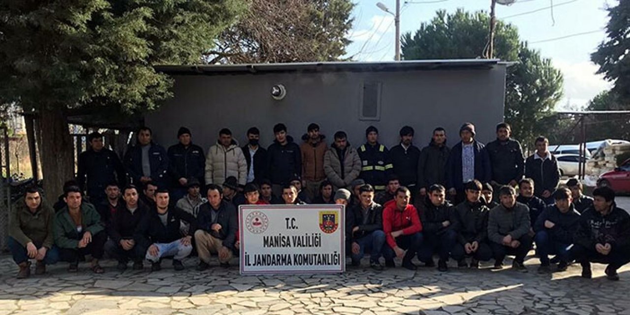 Manisa'da kaçak göçmen operasyonu! İş yeri sahibine milyonluk ceza!