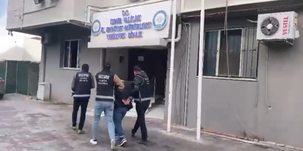 Interpol tarafından dünyada aranıyordu: İzmir'de kıskıvrak yakalandı!