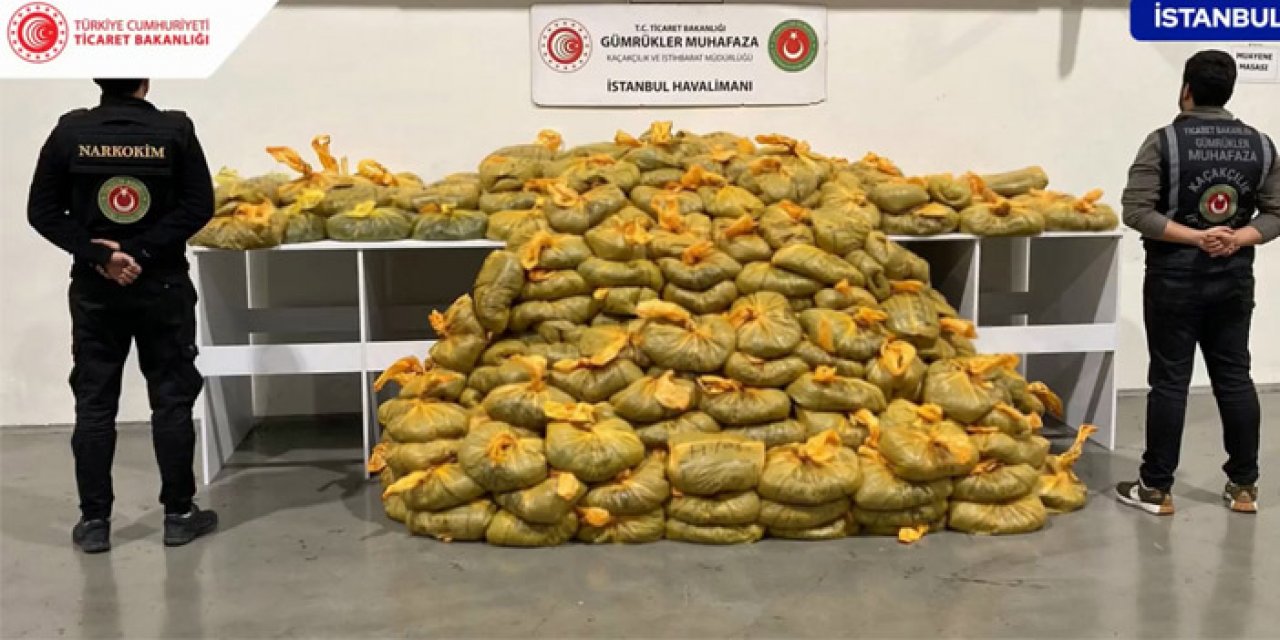 İstanbul Havalimanı'nda uyuşturucu operasyonu