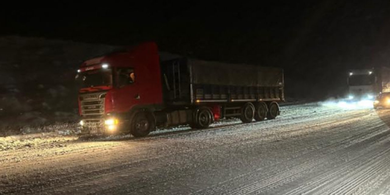 Tokat-Sivas kara yolu ulaşıma açıldı