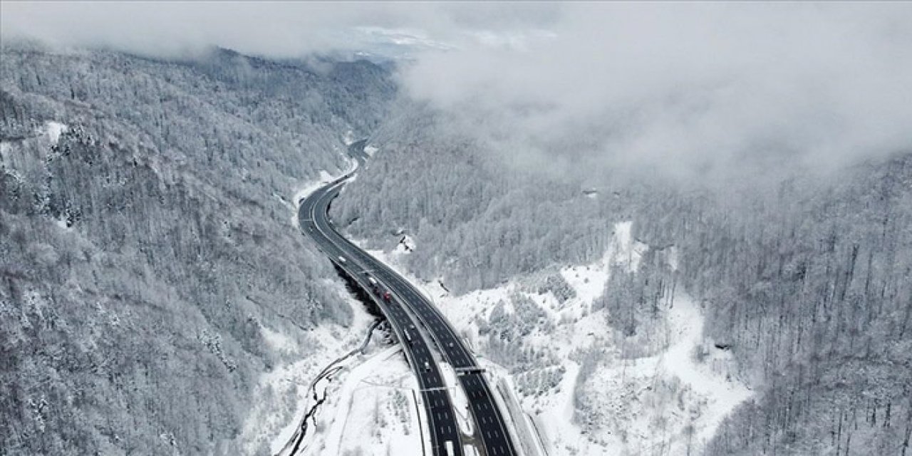 En soğuk gece Bolu'da yaşandı!