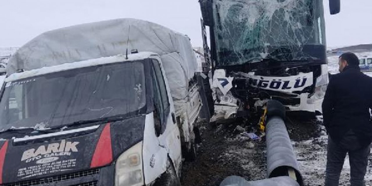 Bir otobüs kazası daha: 11 yaralı