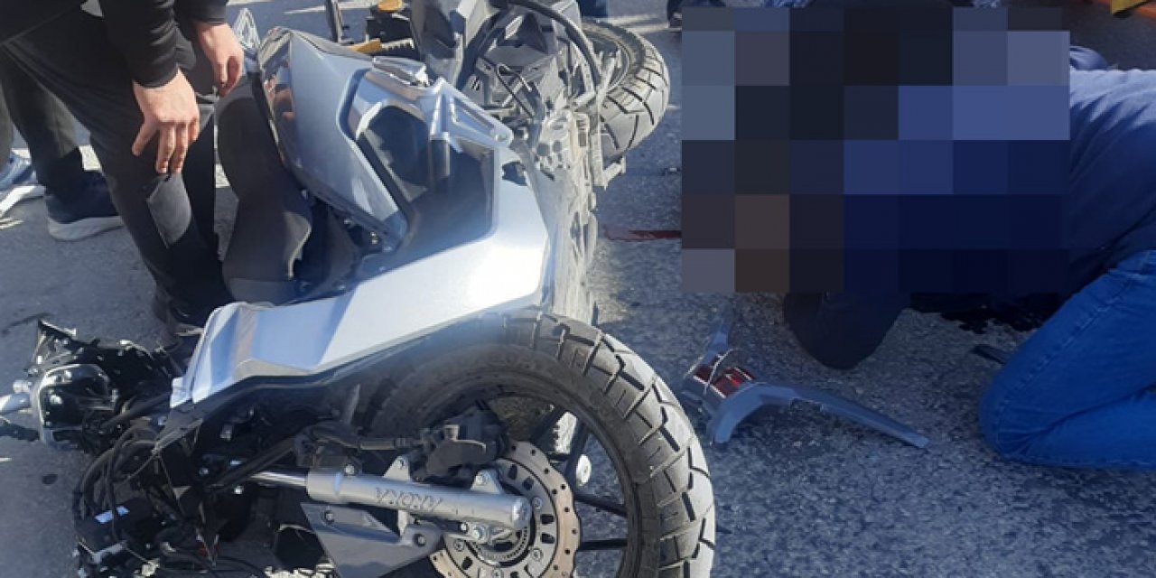 Konya'da trafik kazasında 1 kişi ağır yaralandı