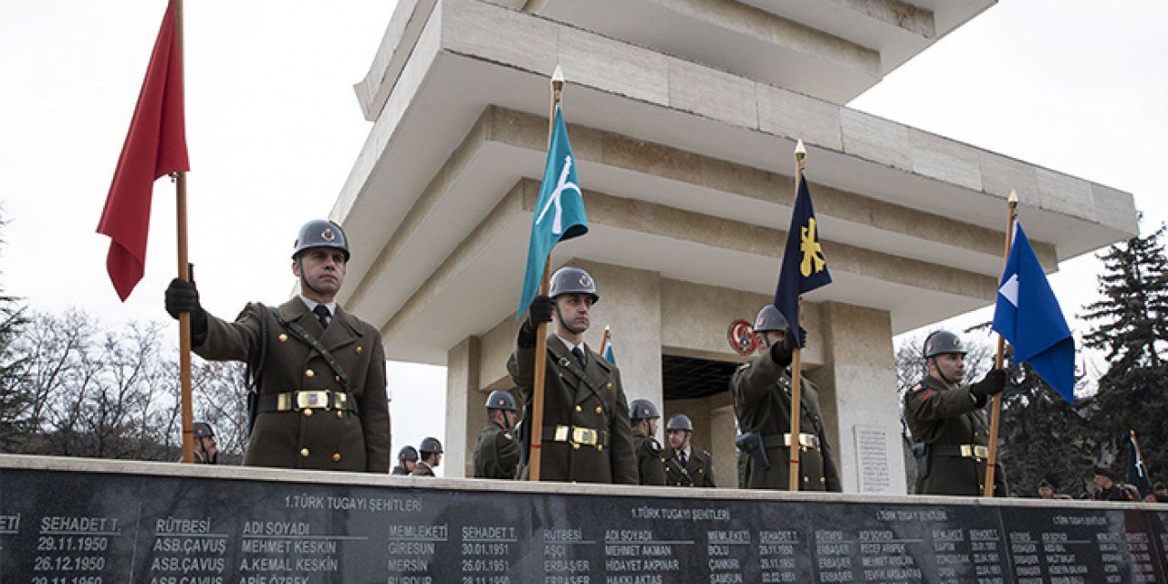 Kore şehitleri için Ankara'da anma