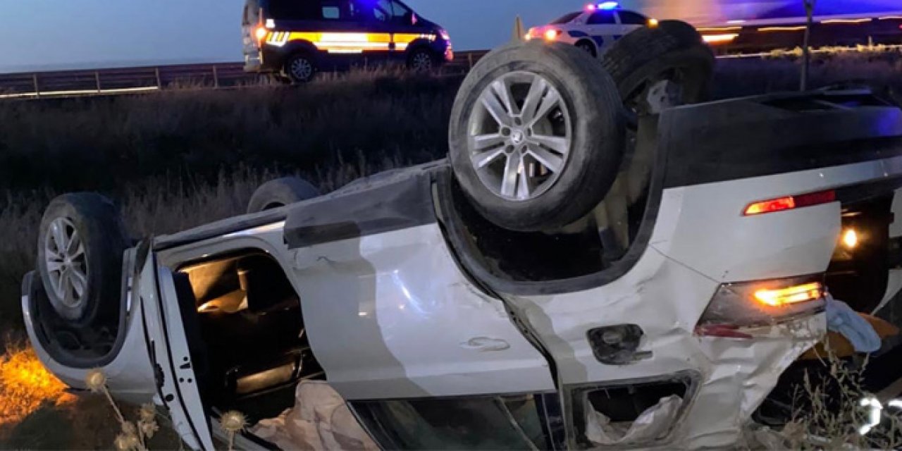 Konya'da feci kaza! 8 yaralı