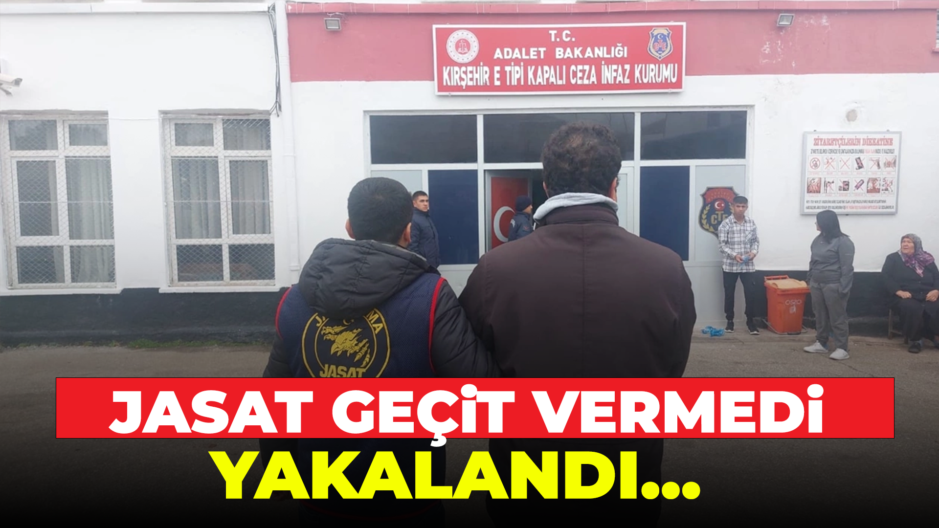JASAT geçit vermedi: Tepesine çöktü...