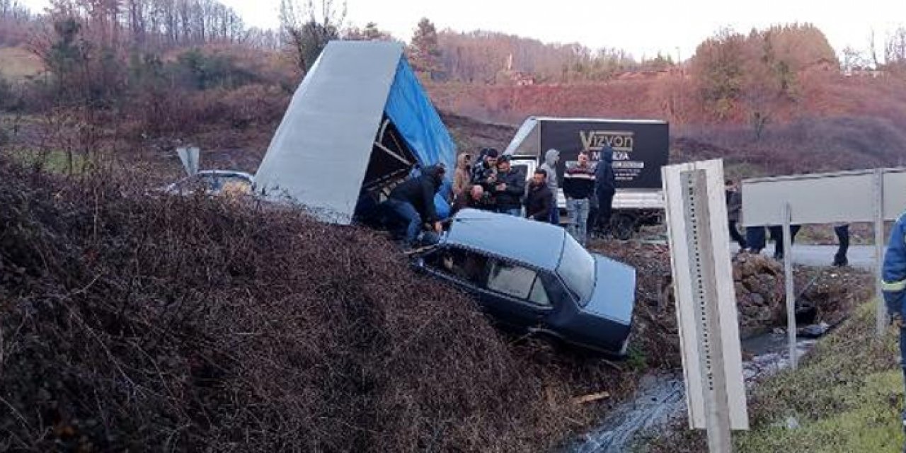 Dere yatağına savruldu: 1 ölü, 1 yaralı