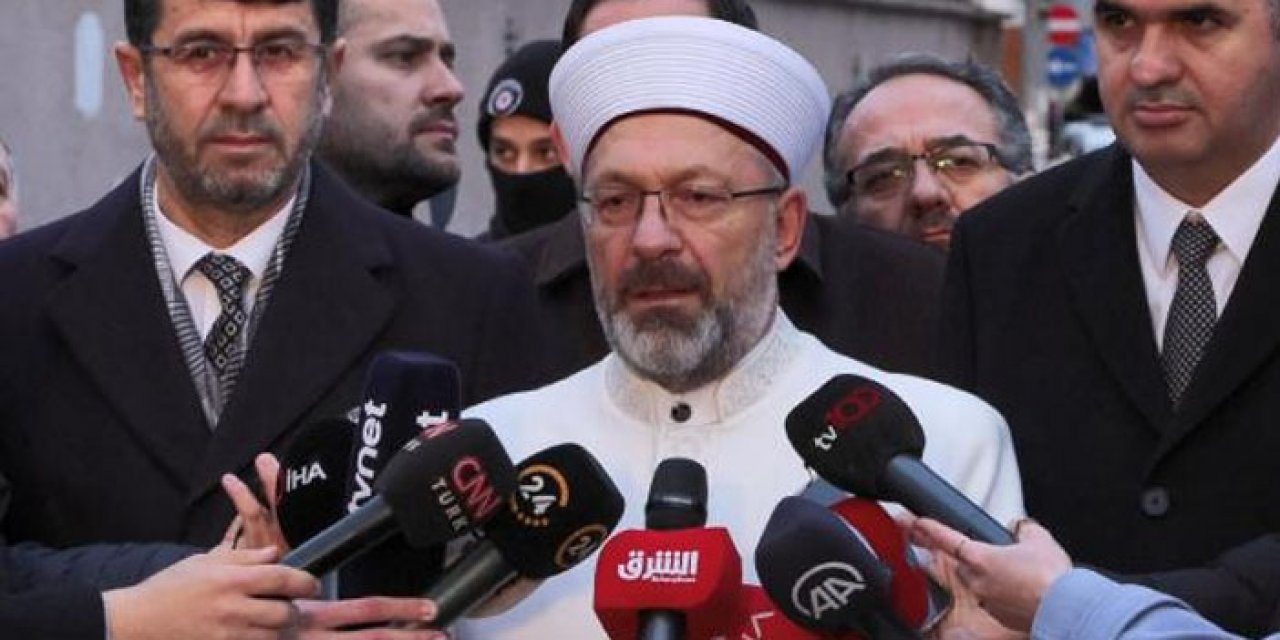 Ali Erbaş kilise saldırısını lanetledi