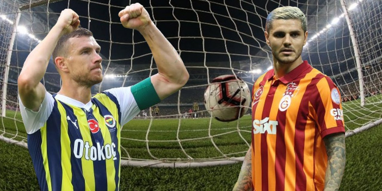 Süper Lig'de gol krallığı yarışında büyük çekişme: Dzeko, Icardi, Thiam...