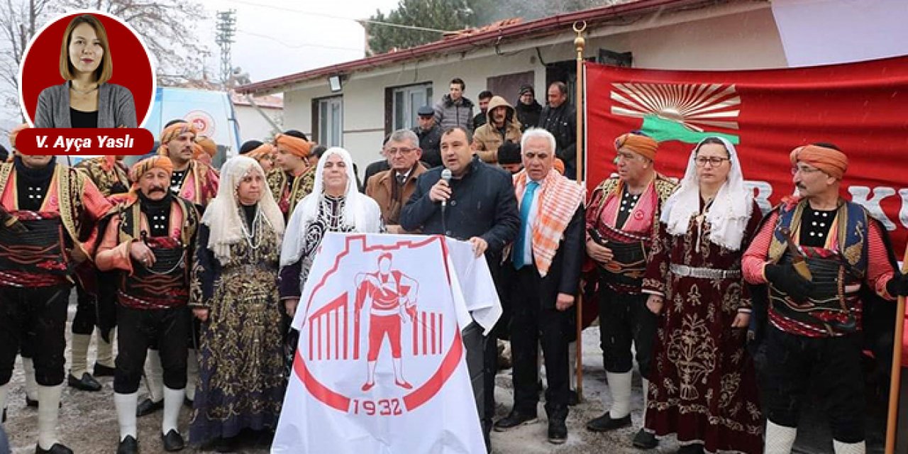 Kadim Türk geleneği Elmadağ’da yaşatılıyor: “Saya gezmesi” töreni yapıldı