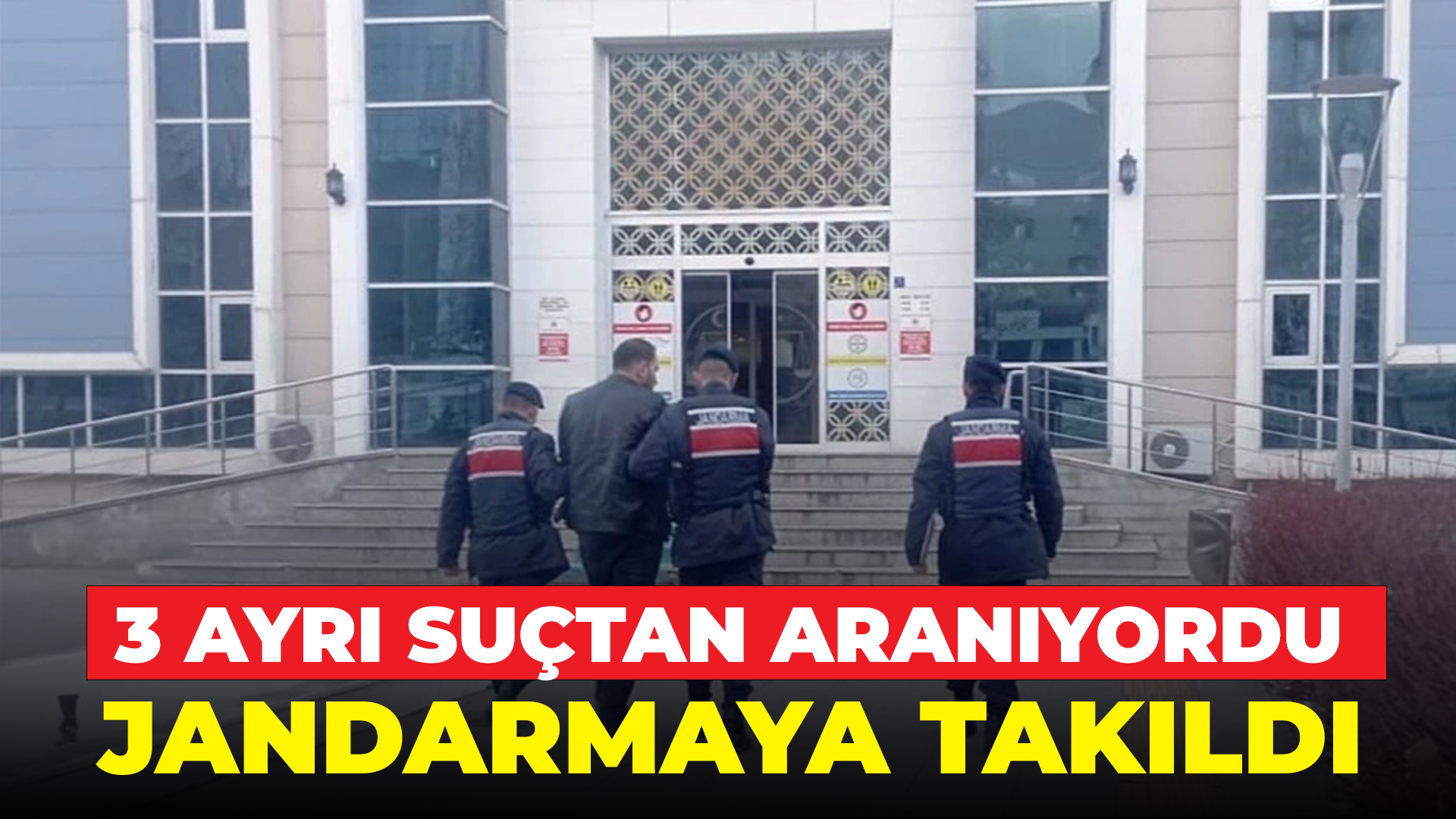 3 Ayrı suçtan aranıyordu: Jandarmaya takıldı...