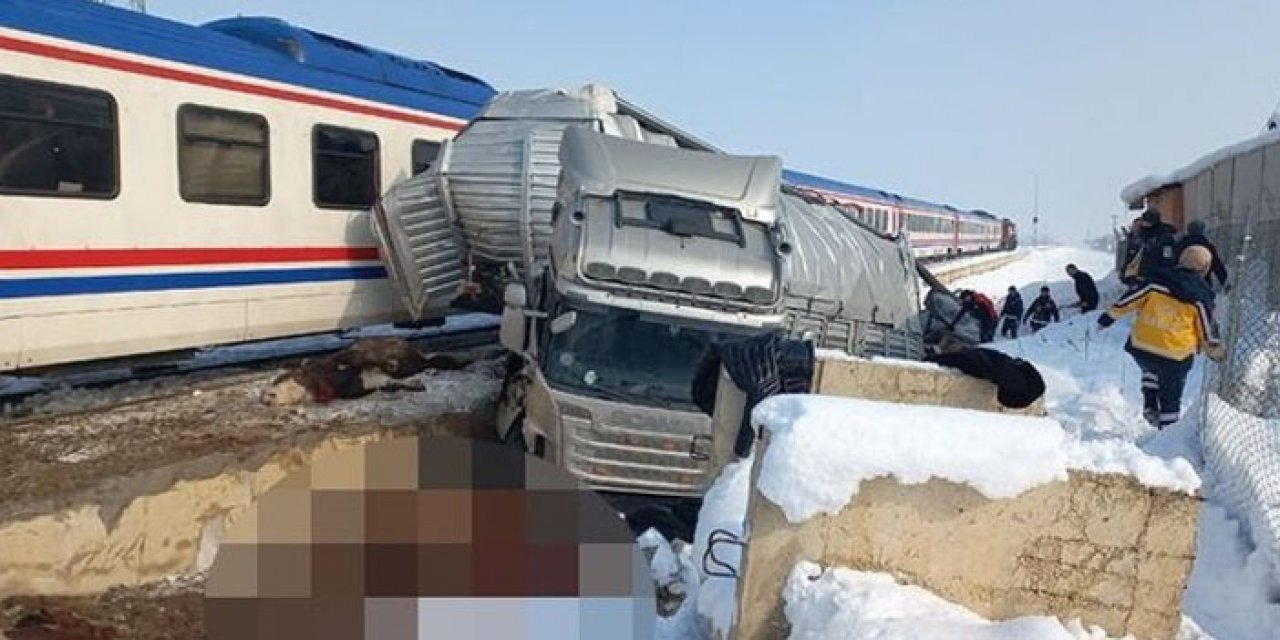 Feci tren kazası: 2 ölü 3 yaralı