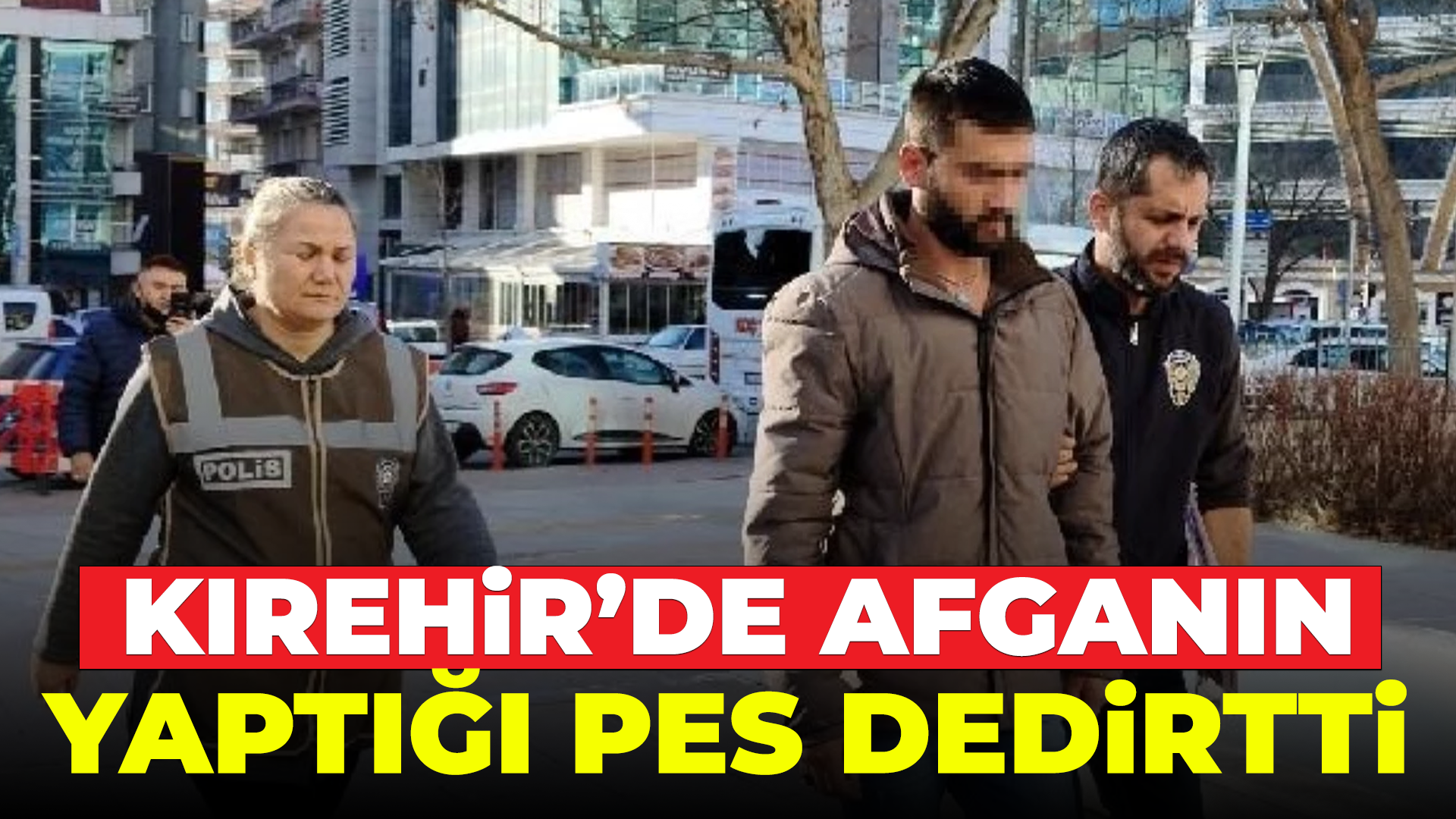 Afgan şüphelinin yaptığı pes dedirtti