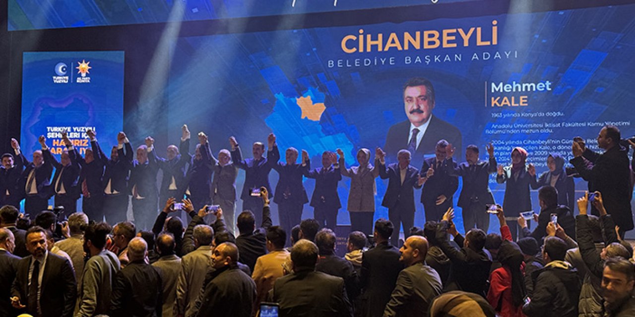 Herkes bunu bekliyordu: Konya adayları açıklandı