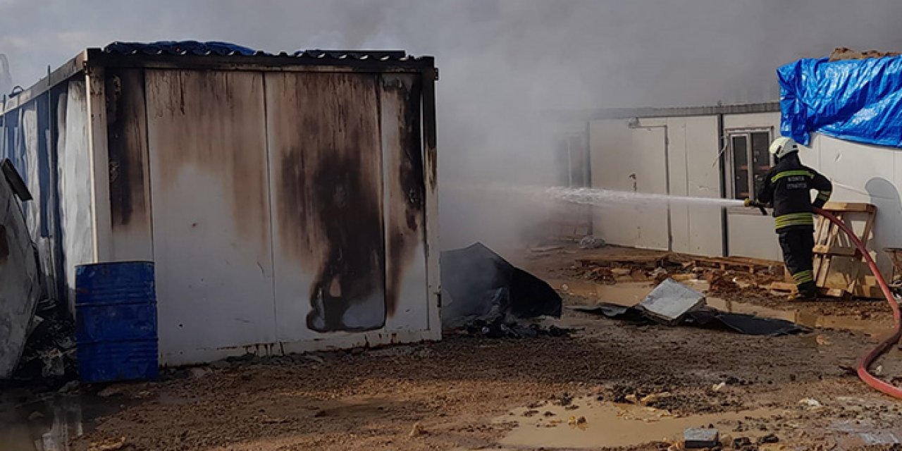 Konya'da yangın: Kullanılamaz hale geldiler