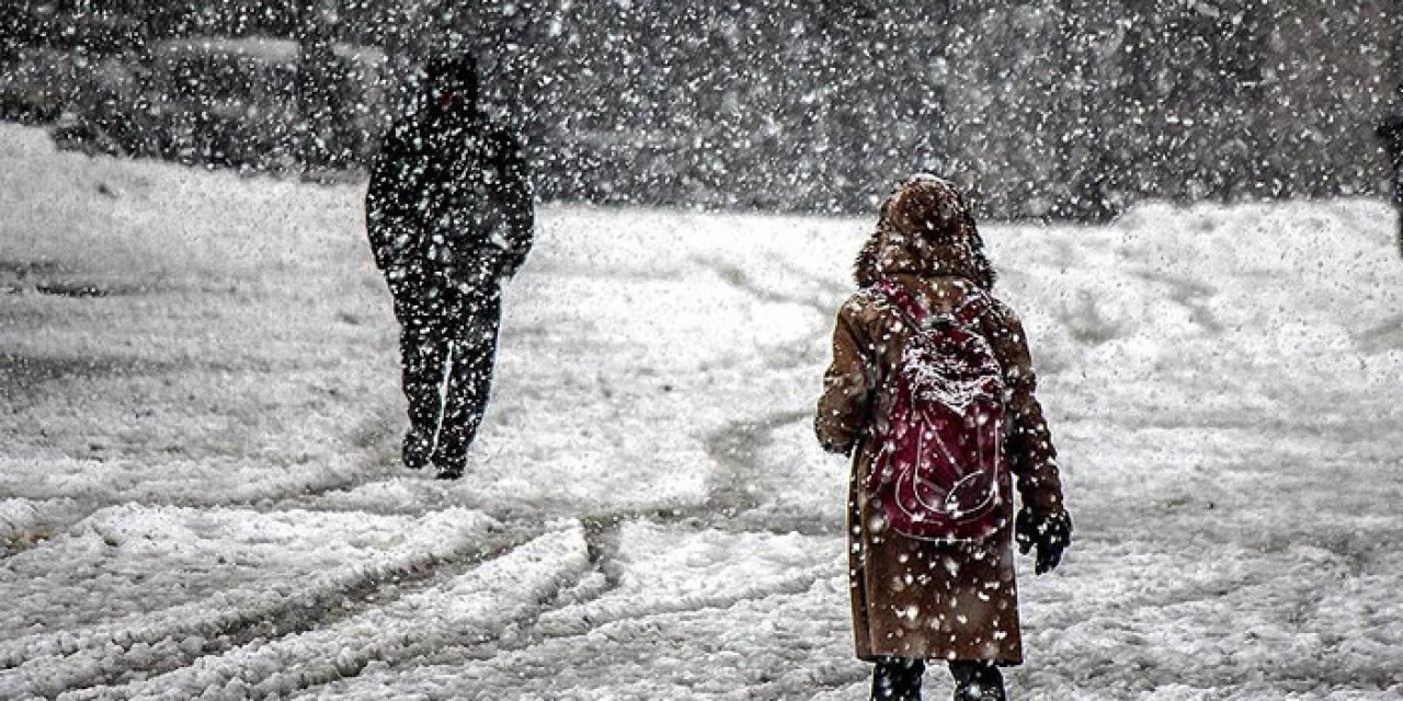 Resmi açıklama geldi: Kar nedeniyle okullar tatil edildi