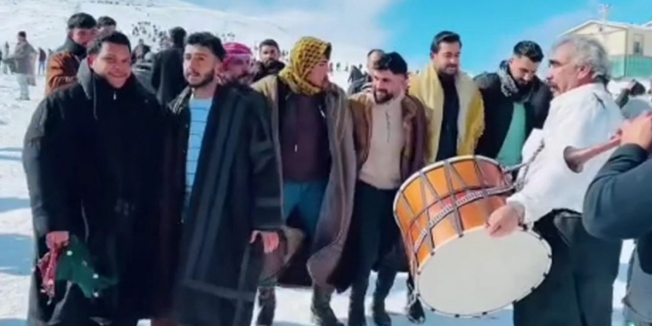 Halay çekerken kalp krizi geçirdi: İşte o görüntüler