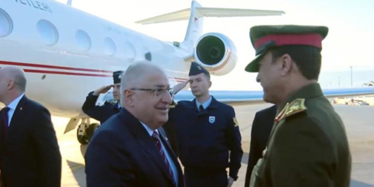 Milli Savunma Bakanı Yaşar Güler Irak'a gitti