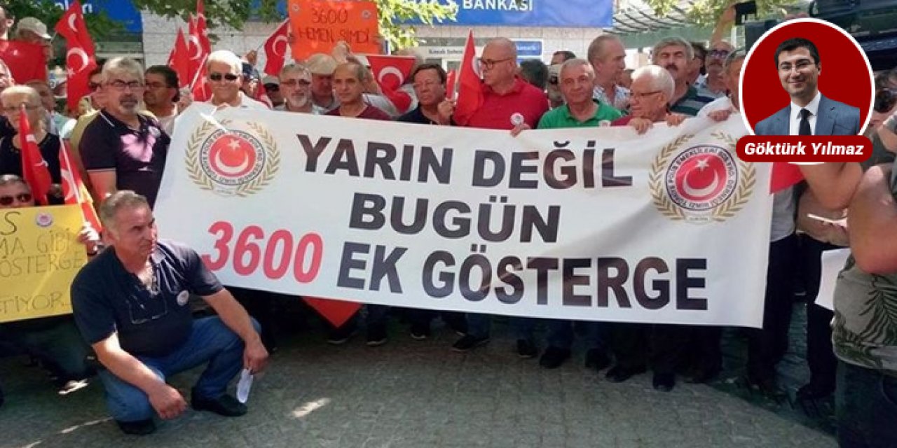 81 ilde eş zamanlı eylem: Kamu çalışanları 3600 ek gösterge için meydanlara iniyor