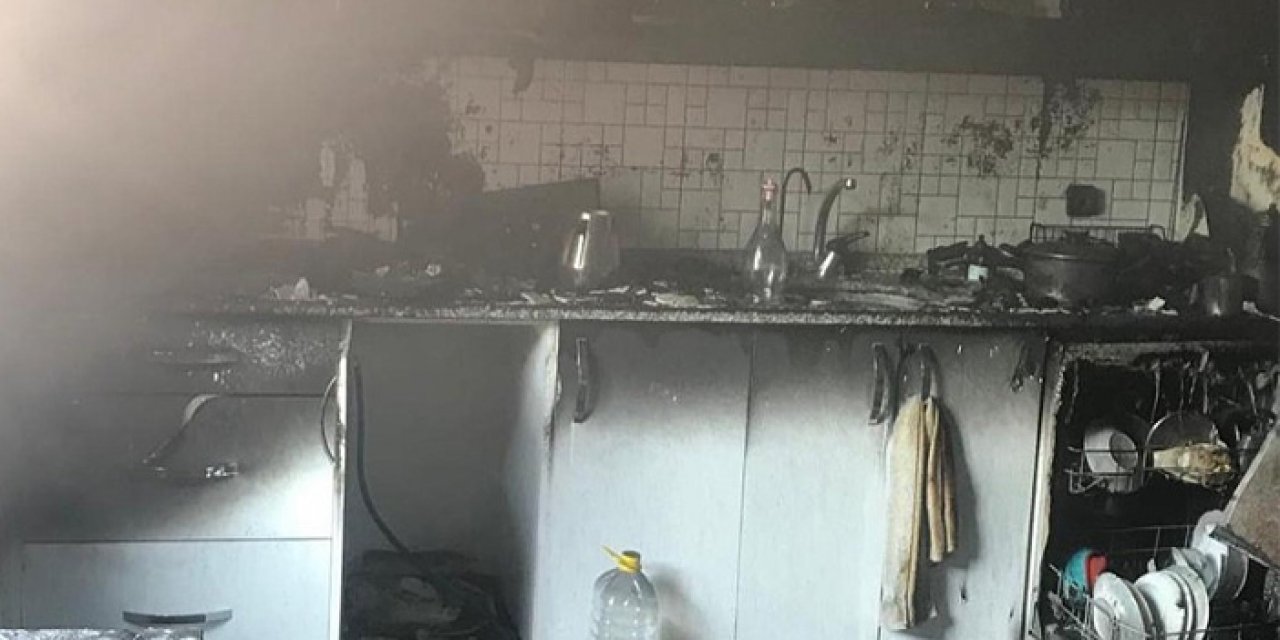 Manisa'da korkutan yangın: Kullanılamaz hale geldi