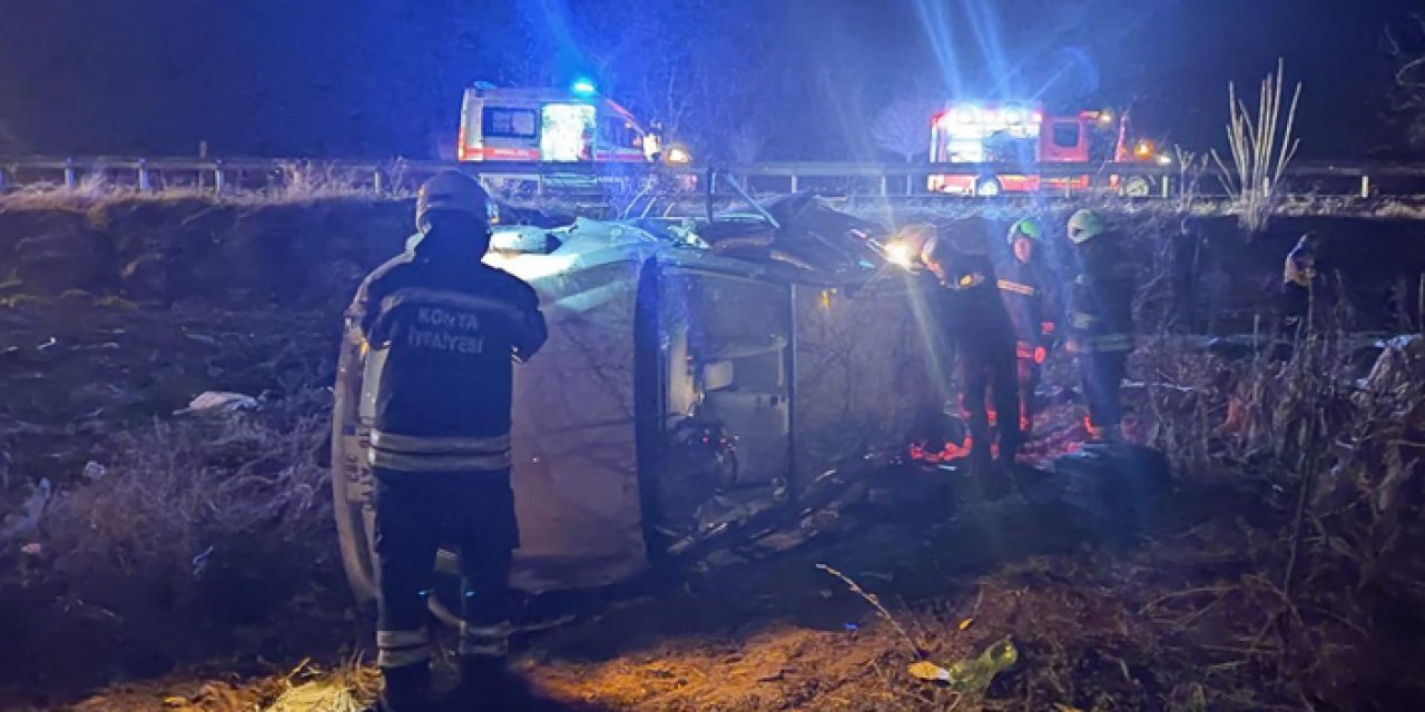 Konya’da dehşet kaza: 3 ölü, 3 yaralı