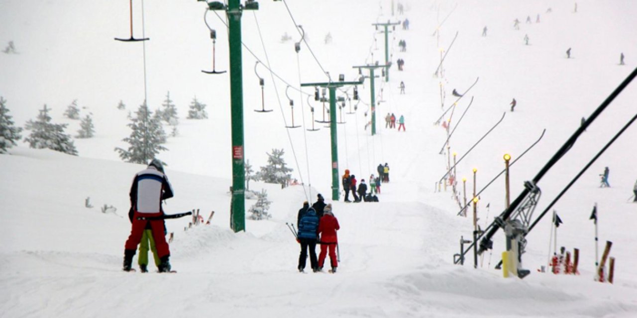 Kayak merkezleri arasında Kartalkaya rüzgarı