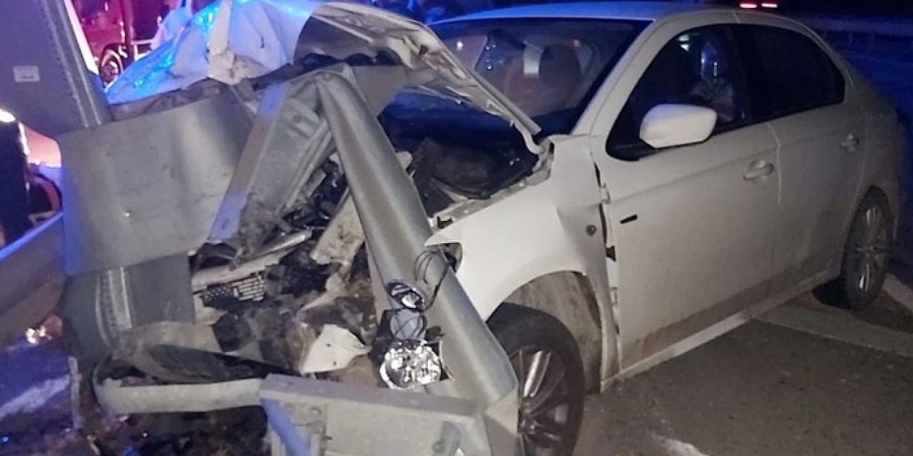 Manisa'da korkunç kaza: 2 kişi yaralandı