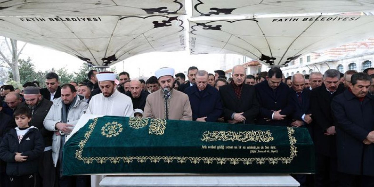 Cumhurbaşkanı Erdoğan, Fatma Sevim Baltacı'nın cenazesine katıldı