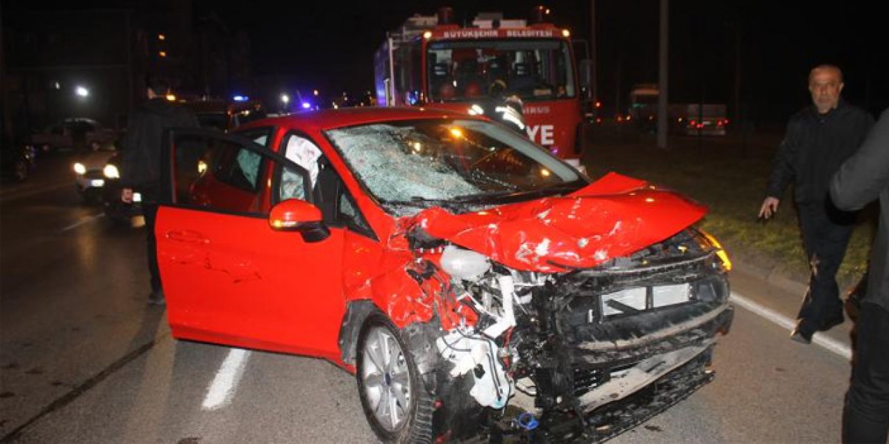 Samsun'da feci kaza: 1 ölü, 3 yaralı