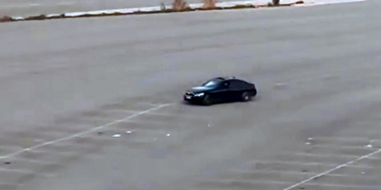 Mersin'de drift magandası yakalandı: Binlerce lira ceza yağdı!