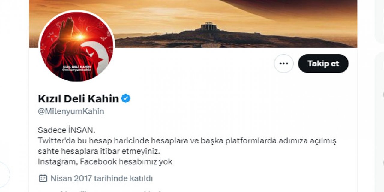 Kızıl Deli Kahin kimdir? Kızıl Deli Kahin nereli? Kızıl Deli Kahin siyanür paylaşımı nedir?