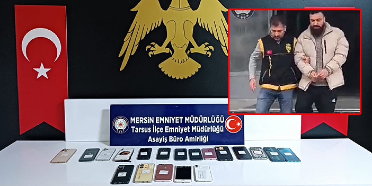 Mersin'de akılalmaz olay: Telefon tamircisi hırsız çıktı!