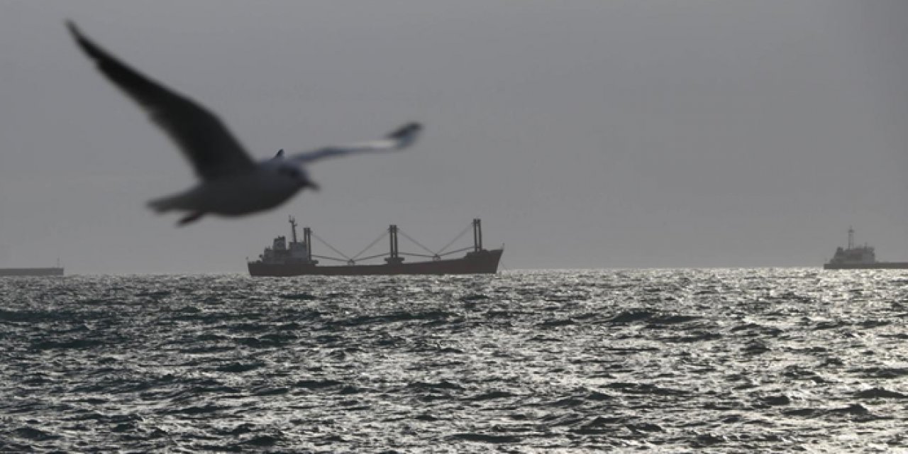Marmara Denizi'nde gemi battı