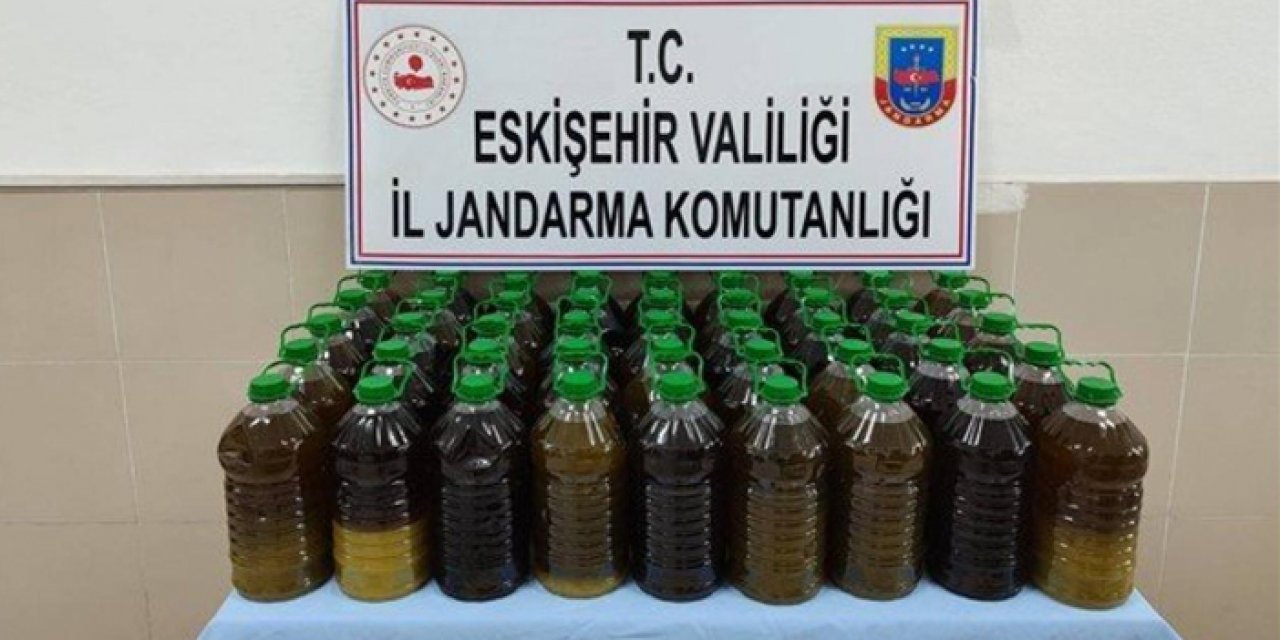 Eskişehir’de sahte zeytinyağı operasyonu
