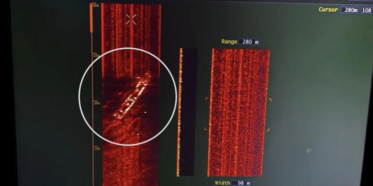 Marmara Denizi'nde batan geminin yeri tespit edildi