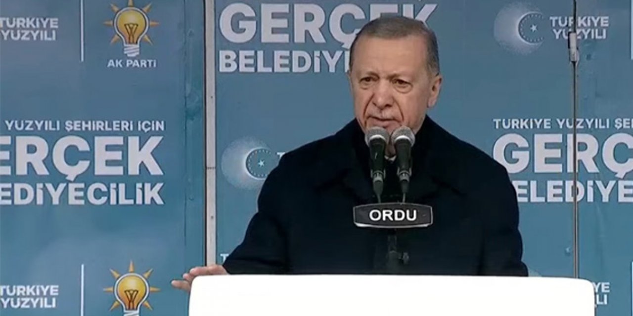 Cumhurbaşkanı Erdoğan: ''Biz varsak doğalgaz var"