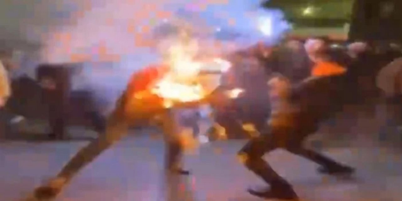 Konya'da korkunç olay: Asker eğlencesinde askeri yaktılar