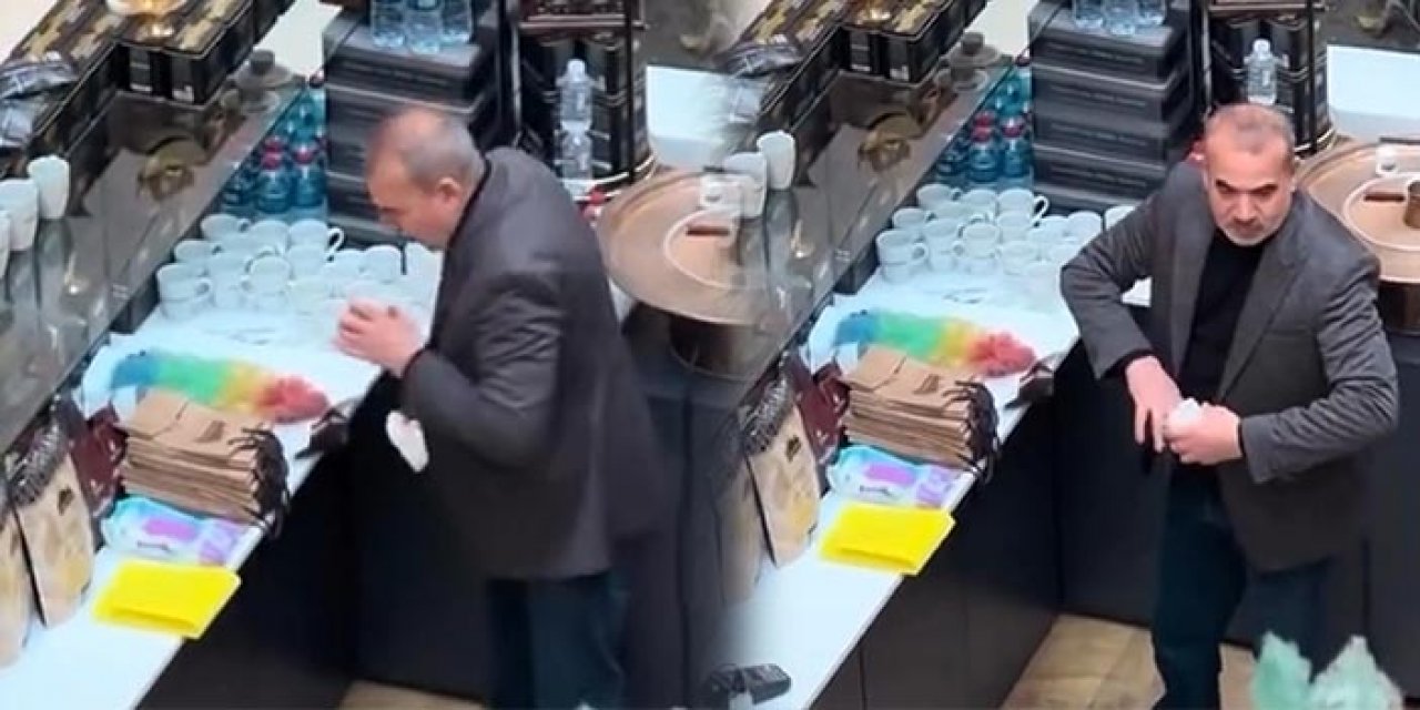 Fincanları tükürerek temizlemişti: O işletme için yeni gelişme