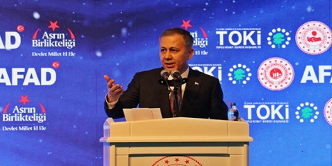 Bakan Yerlikaya: "Dünyanın en büyüğünü gerçekleştiriyoruz"