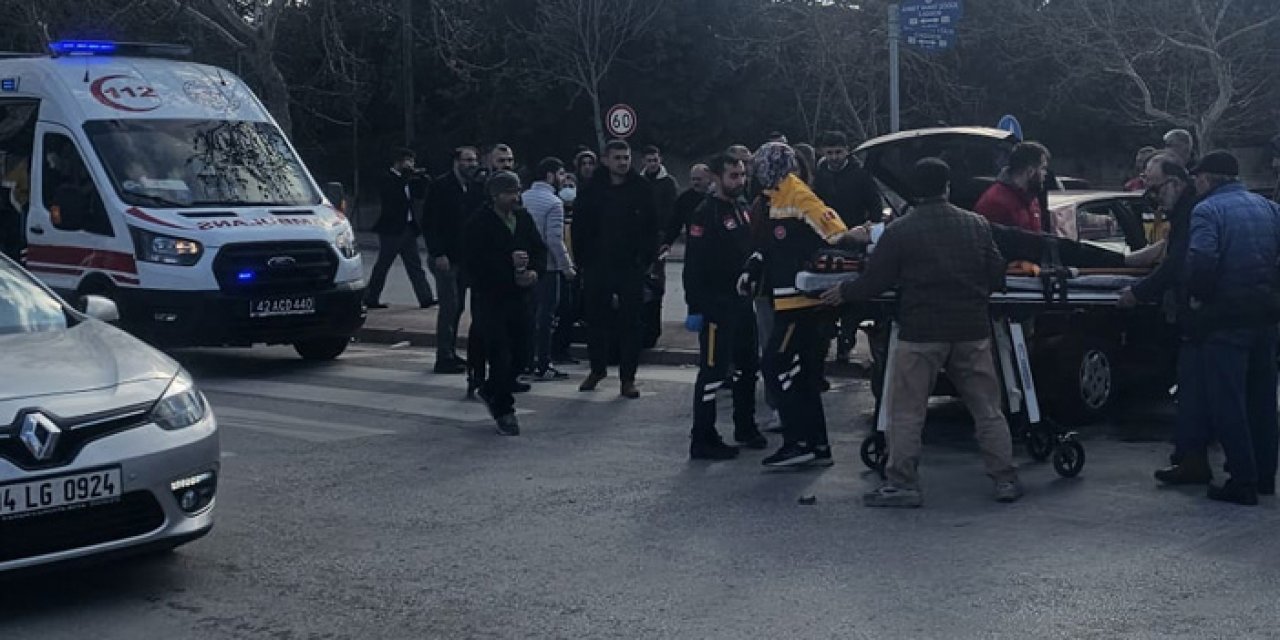 Konya'da feci kaza: 6 kişi yaralandı