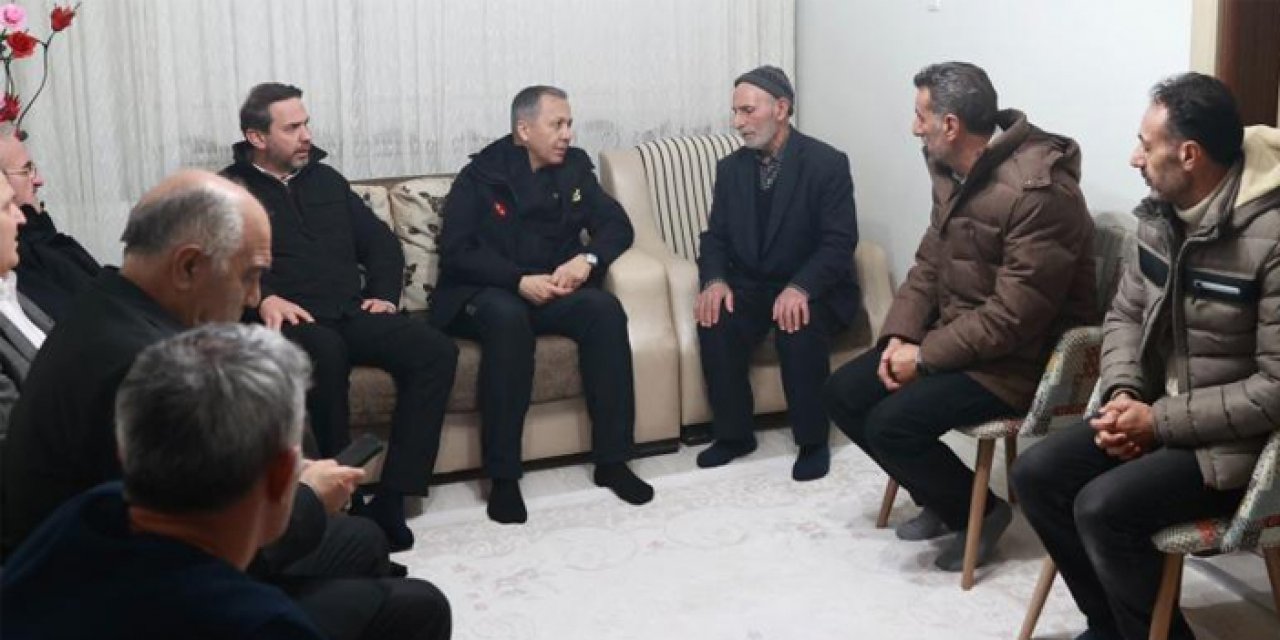 Bakanlardan Erzincan'daki madencilerin ailelerine geçmiş olsun ziyareti