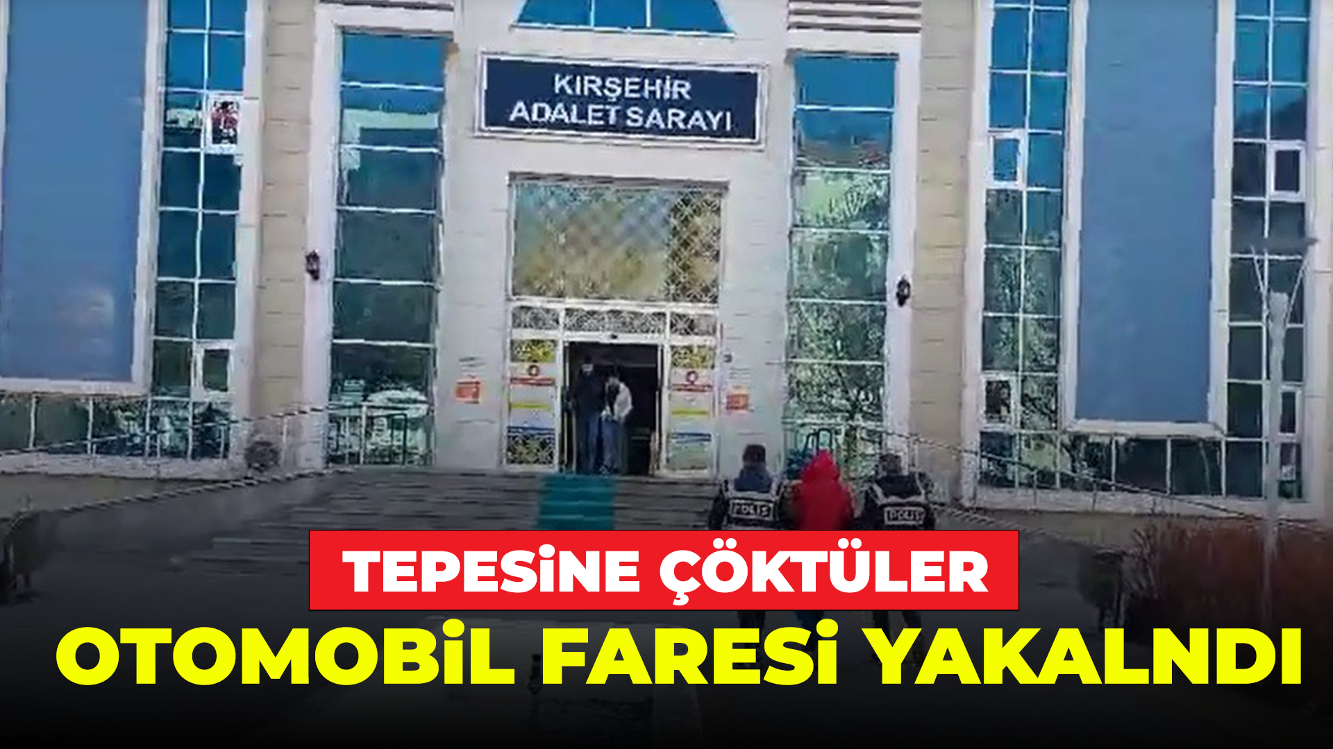 Otomobil faresi yakalandı!