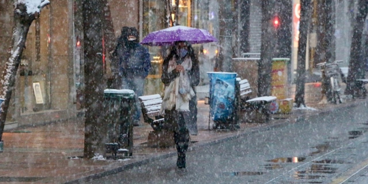 Meteoroloji açıkladı! Kar ve yağmur birlikte geliyor