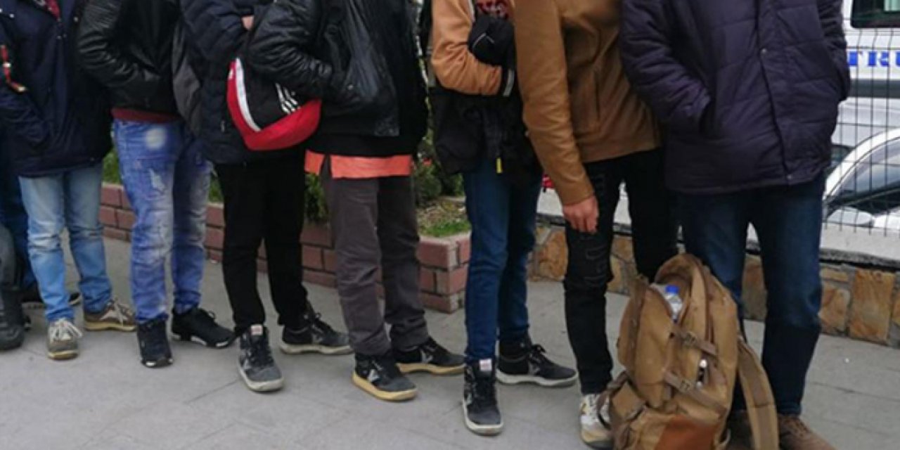 Edirne'de 19 düzensiz göçmen yakalandı